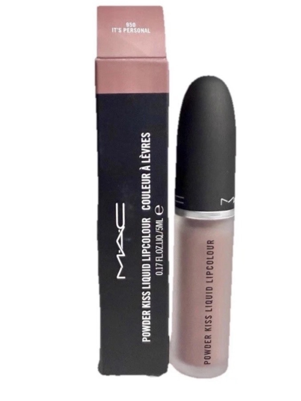 MAC Cosmetics Powder Kiss Liquid Lipcolour #950 “It's Personal” .17 oz NEW